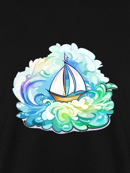 Segelboot - Illustration