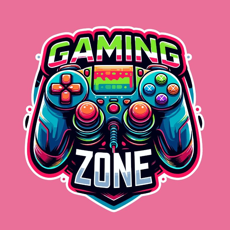 Gaming Zone - Controller Illustration