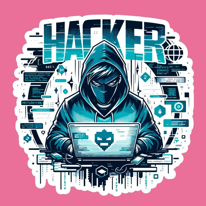 Hacker - Illustration