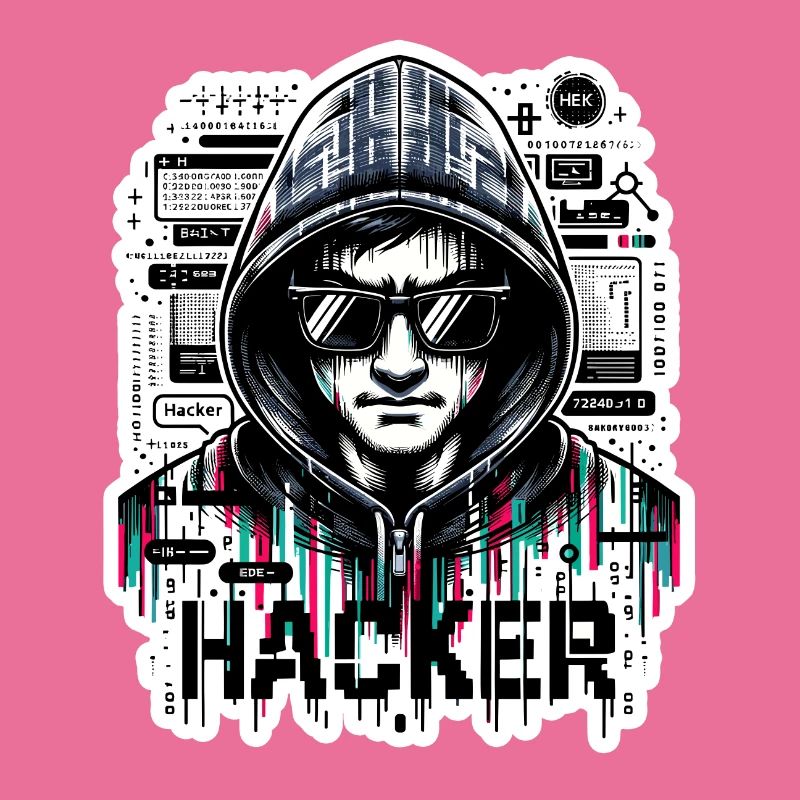 Hacker - Illustration