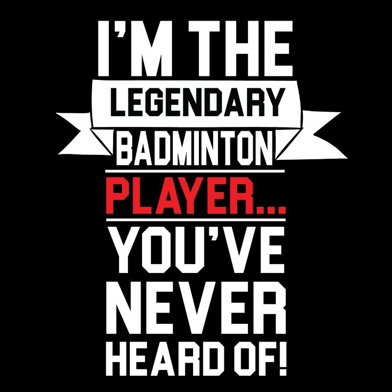 Legendary badminton player