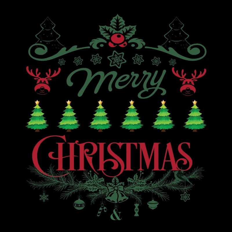 Frohes Fest an Weihnachten
