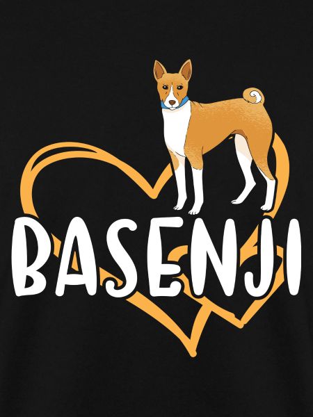 Dog Basenji Heart
