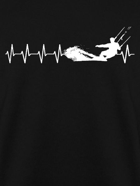 Herzschlag Kitesurfen Geschenk