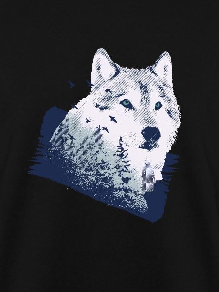 Wolf motif nature wolves