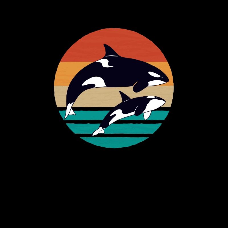 Süßes Orca Design