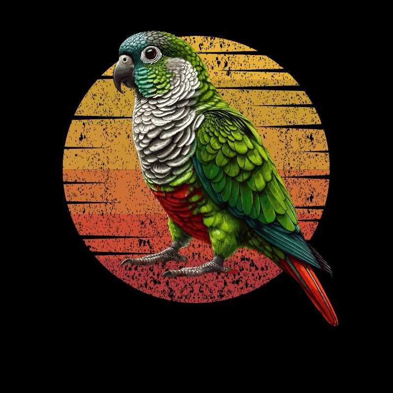 Green Cheeked Conure Funny Conure Parrot