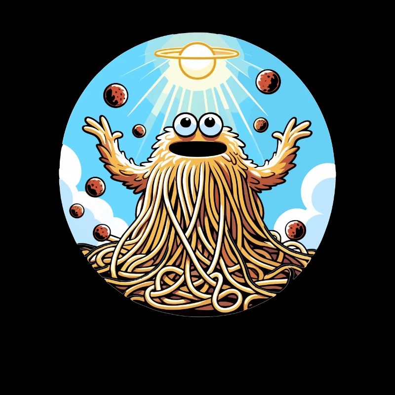 Funny Atheist Flying Spaghetti Monster
