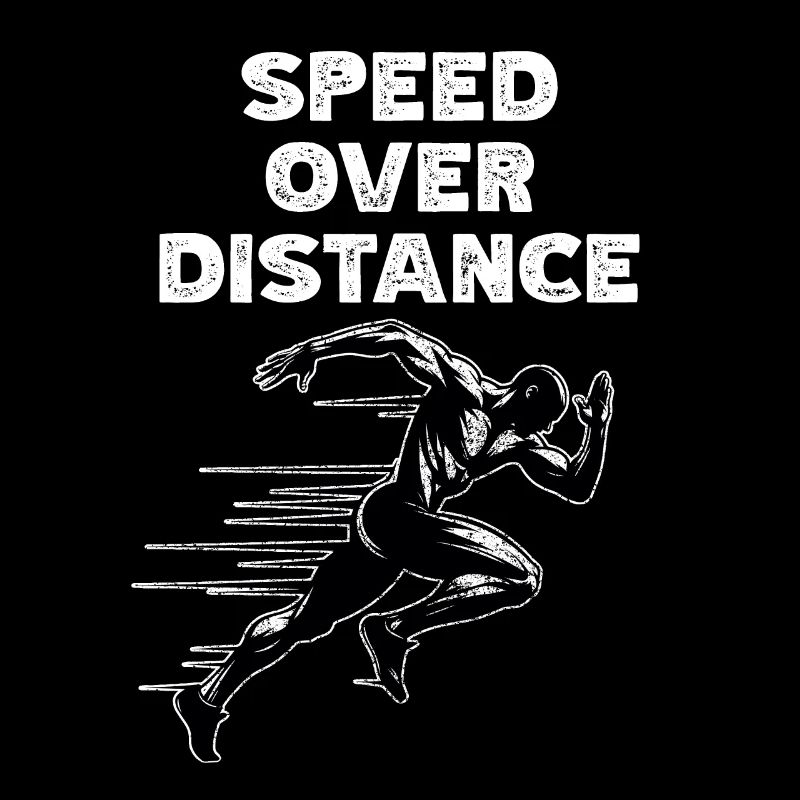 Coureur sur piste Sprinter Sprint 100m sprinter