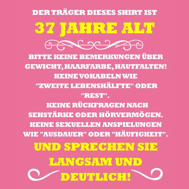 37. Geburtstag