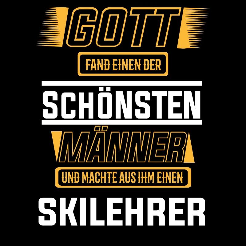 Skilehrer, einer der schönsten Männer der Welt