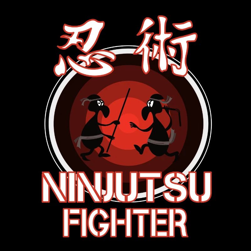 Drôle de tenue de combattant Ninjutsu