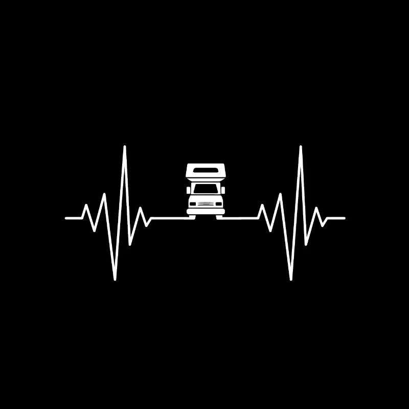Mon cœur dort pour le design de camping-car