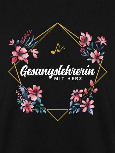 Gesangslehrerin mit Herz