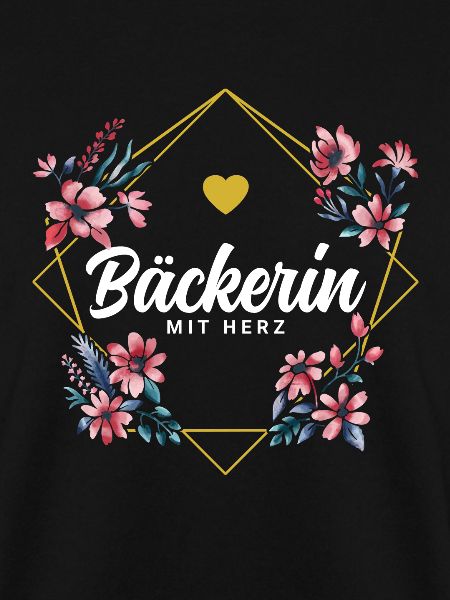 Bäckerin mit Herz