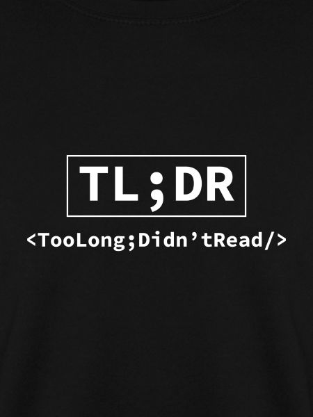 TL;DR