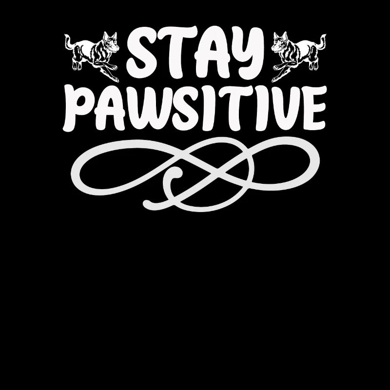 Restez positif patte