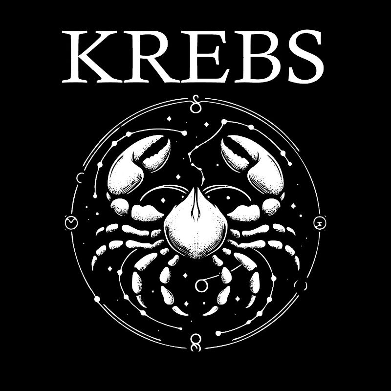Sternzeichen Krebs Design
