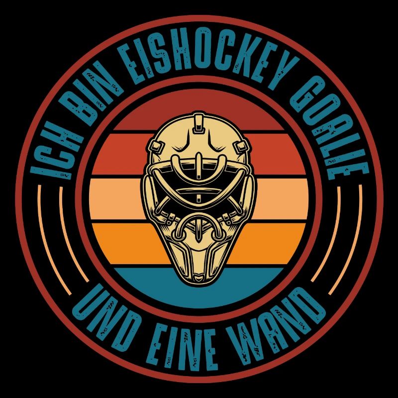 Eishockey Goalie