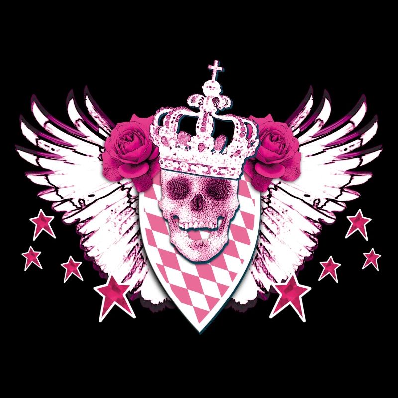 Crâne / Skull Pink Glamour