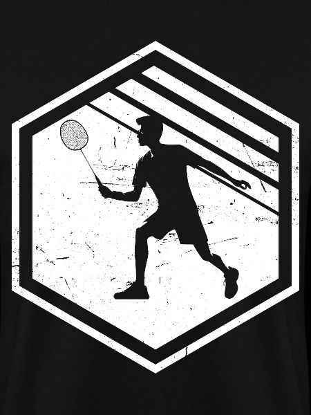 Herren Badmintonspieler Federball Badminton