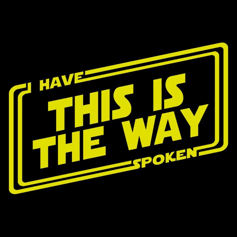 This is the way - bounty hunter