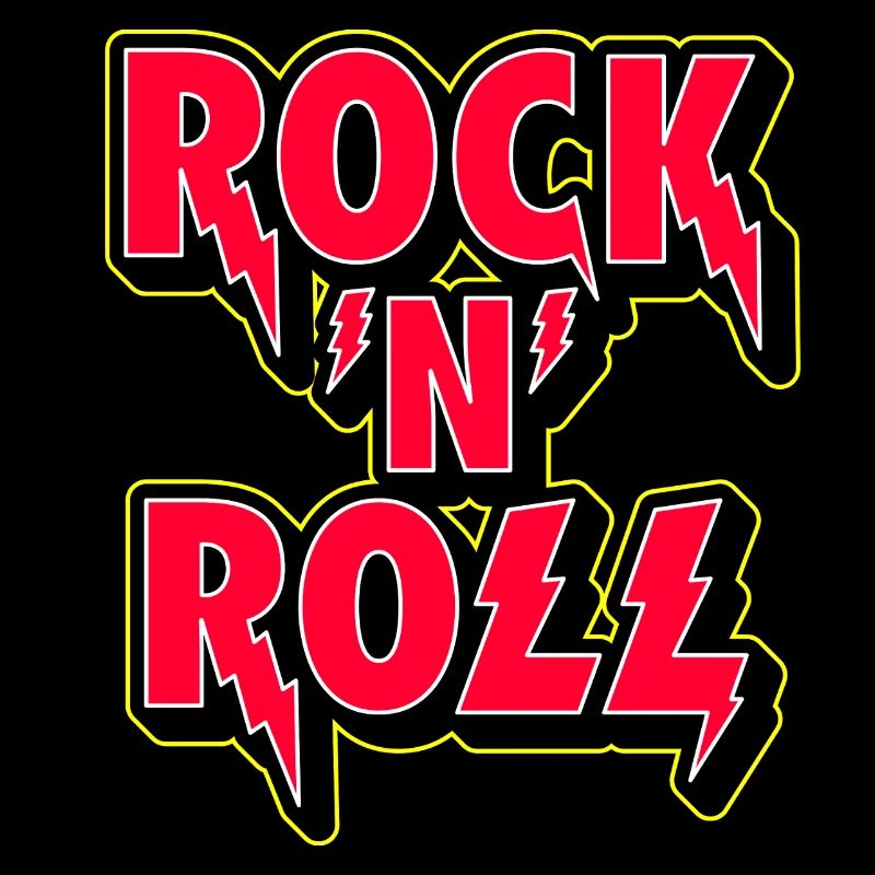 Rock 'n' Roll 3D-Logo