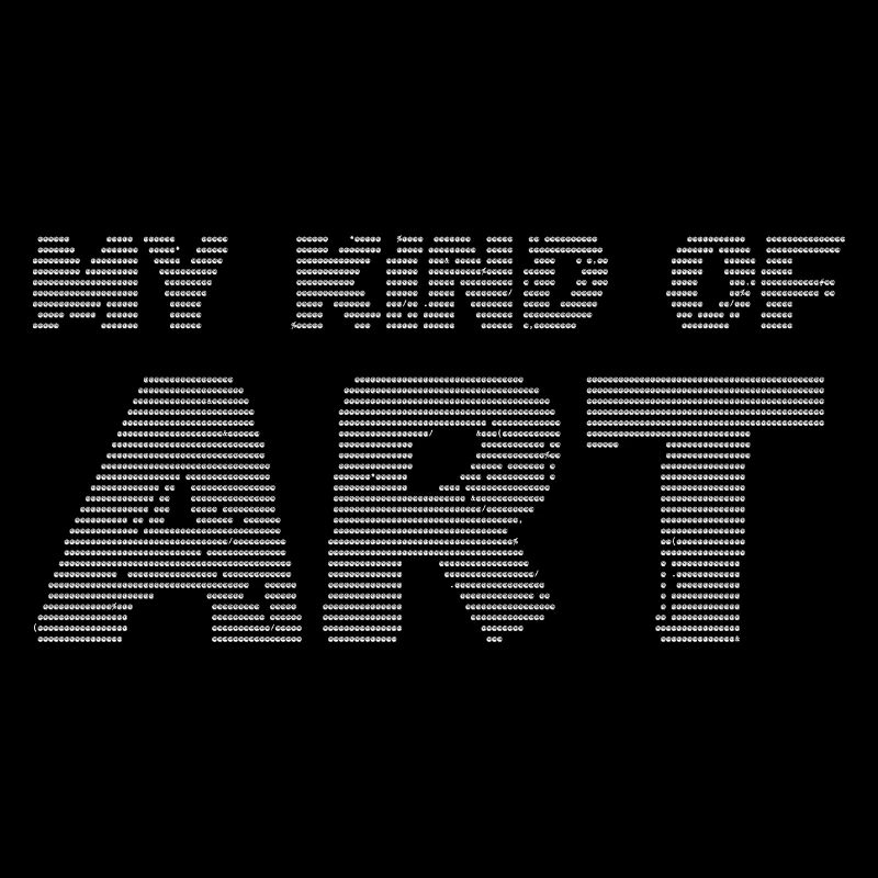 Mon genre d’art ASCII