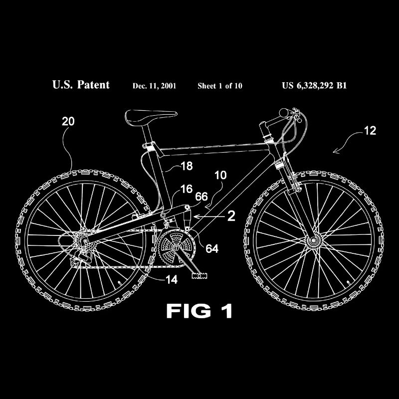 Cadeau de brevet VTT VTT