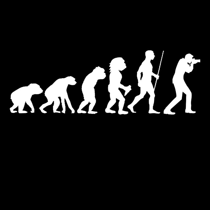 Kamera Fotograf Steinzeit Entwicklung Evolution