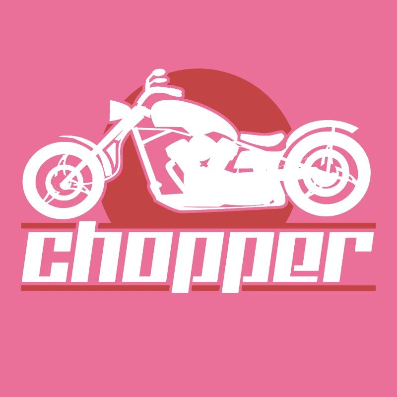 Motorrad Chopper