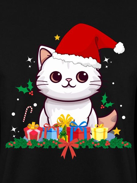 Lustige Weihnachtskatzen