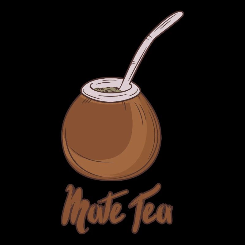 Brown mate tea