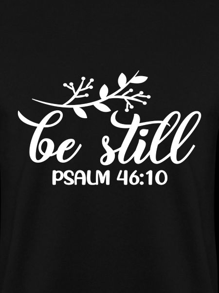Christian Design Be Still Psaume 46 verset 10