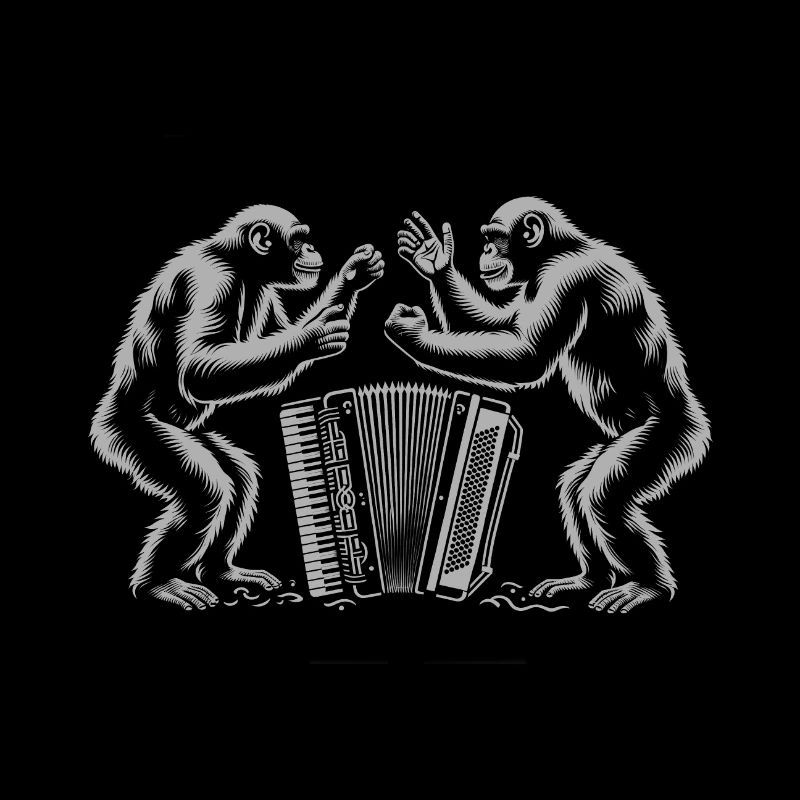 Duo d’accordéon dans la jungle