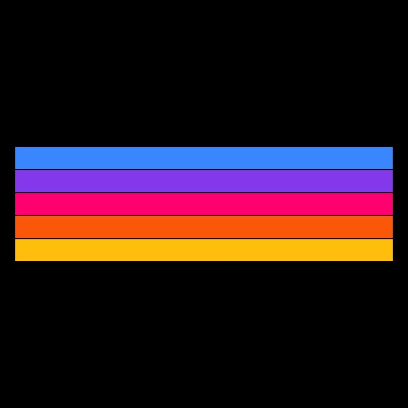 Retro stripe design in vintage colors