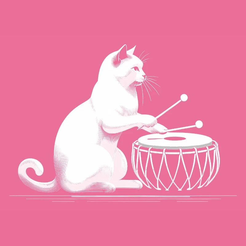 Rhythm Cat - Cat Playing Tonga