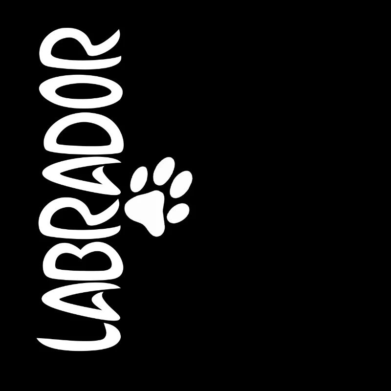 Labrador dogs saying