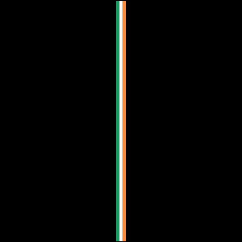Ireland Flag Stye Stripes