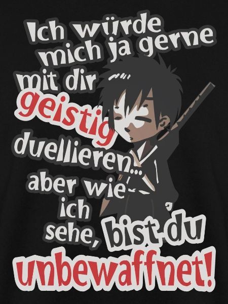 Geistig unbewaffnet!