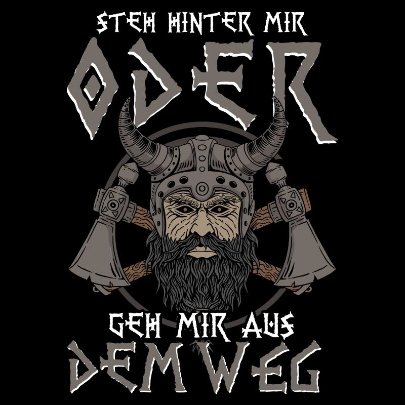 Wikinger Steh Hinter Mir