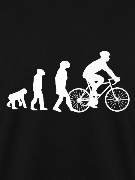 Fahrrad Biker Evolution Geschenkidee