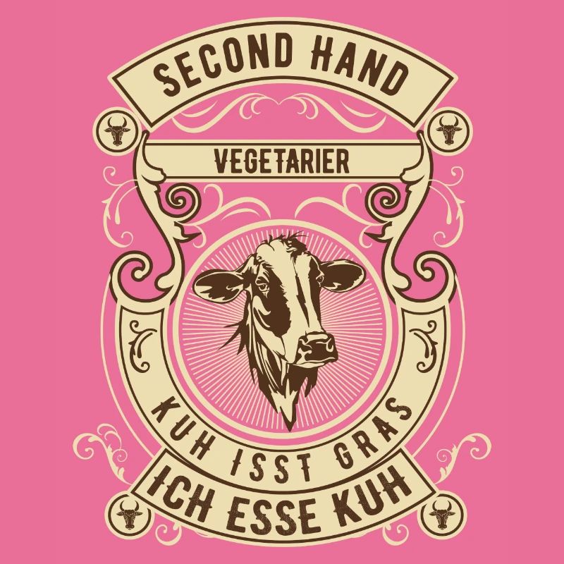 Second Hand Vegetarier - Kuh
