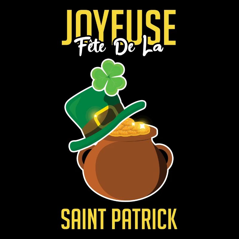Saint Paddy Shamrock Happy Saint Patrick Day