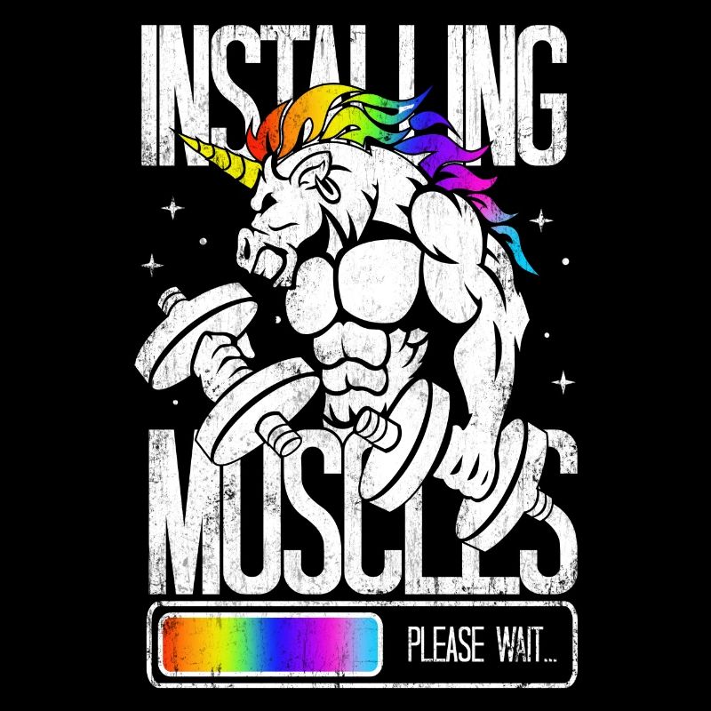 Licorne Installation de Muscles