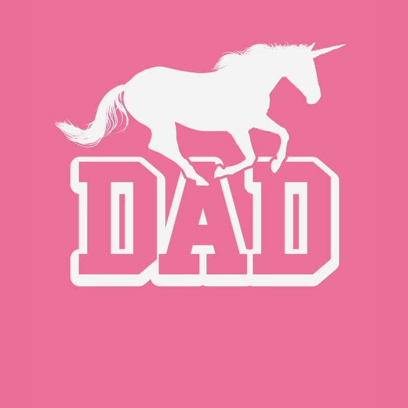 Graphique de conception Licorne Papa