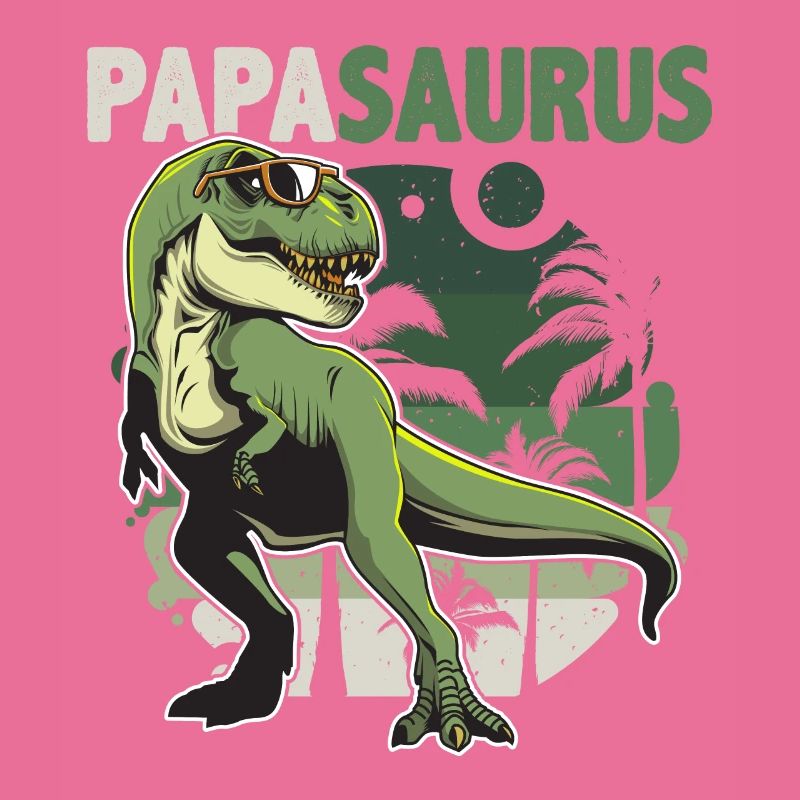 Papasaurus - Papa T Rex Dinosaurier Geschenk