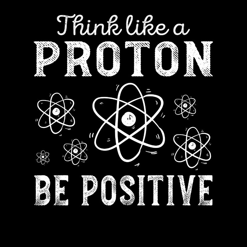 Proton Humour Prof Physique Quantique Chimie Nerd