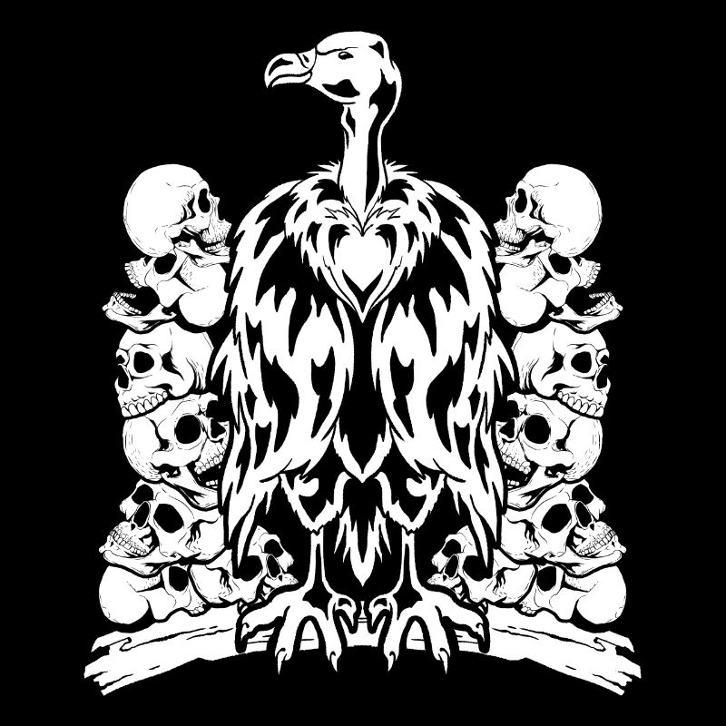 Greifvogel Totenköpfe Aasfresser Geschenk Geier