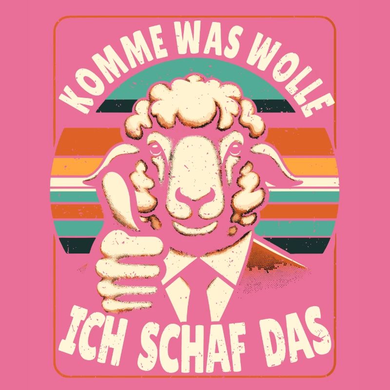 Schaf Motivation Prüfung Glück Spruch Geschenk